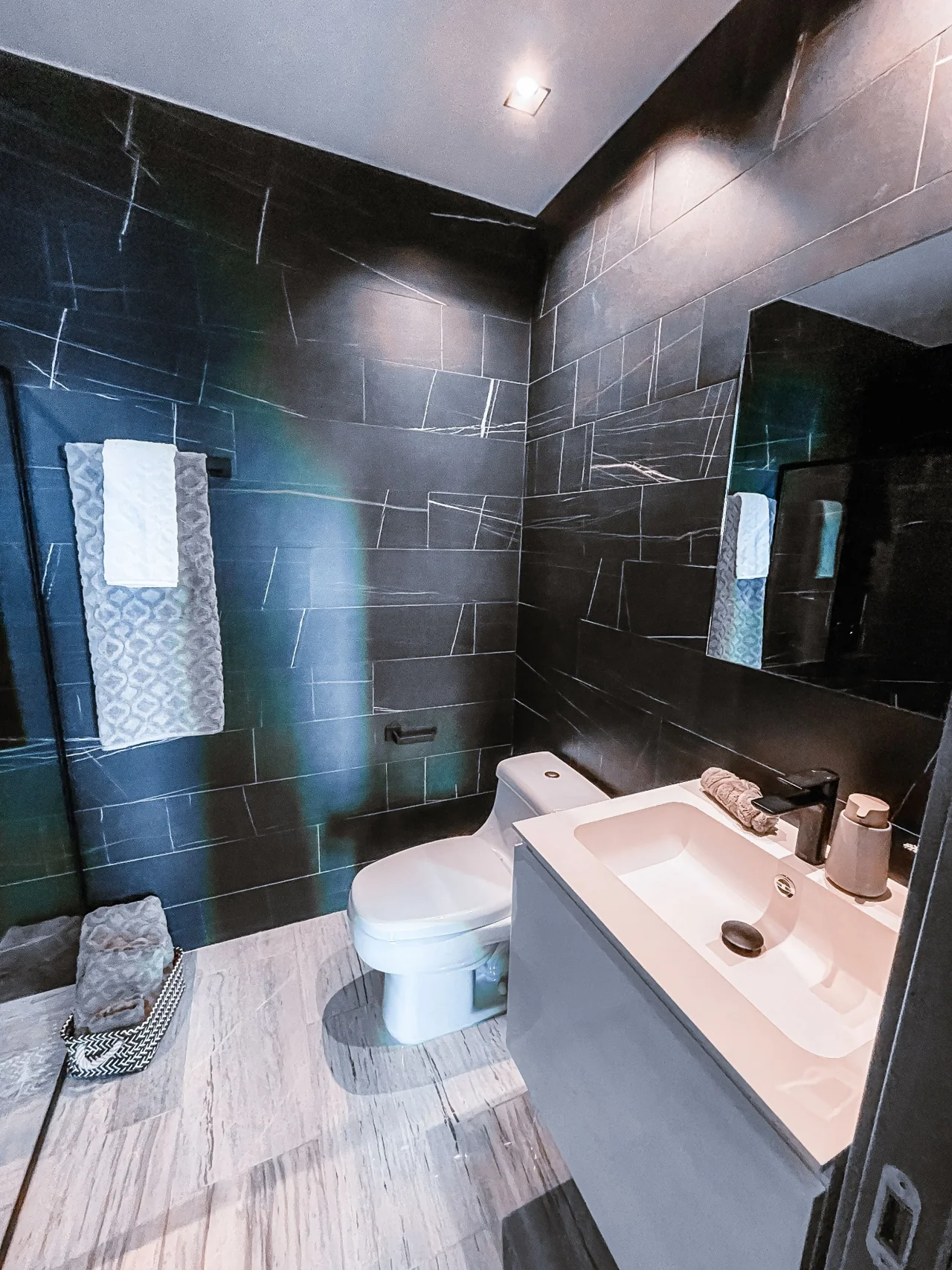 A view through the bathroom — Bathroom Remodeling
