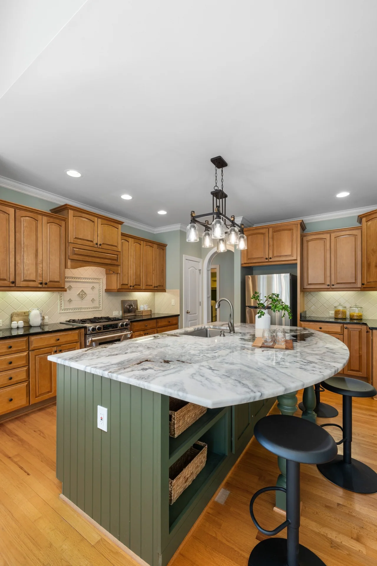 A kitchen with room to gather — Kitchen Remodeling