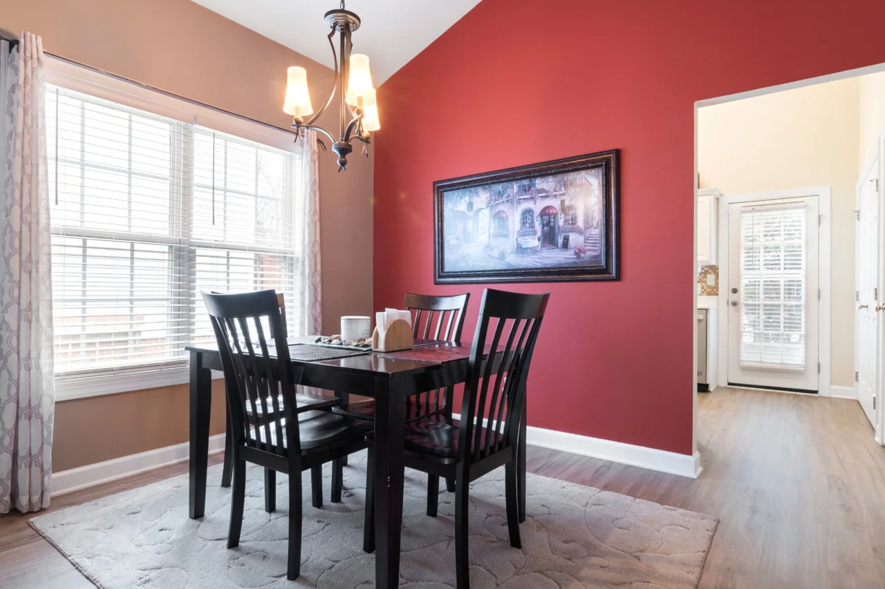 A bold accent for gathering — Interior Painting