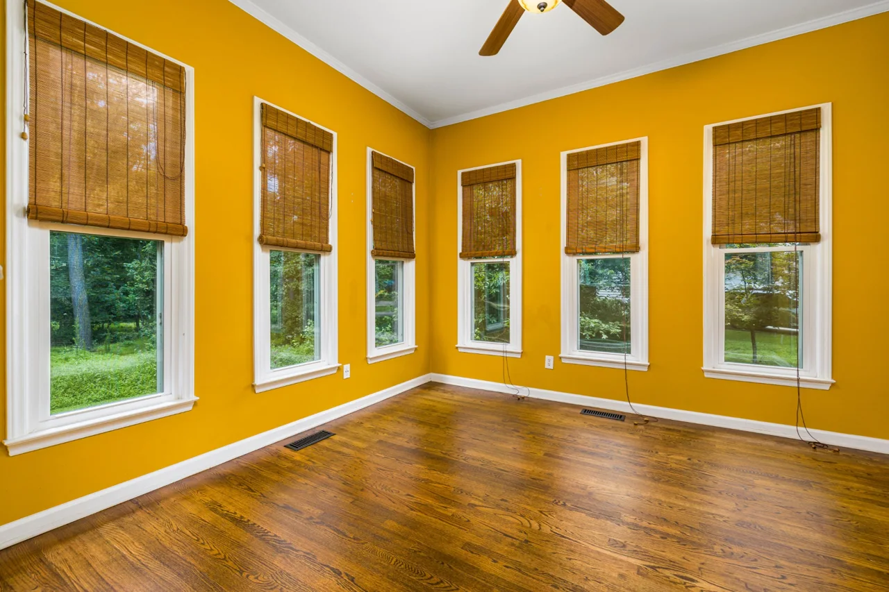 A room brought to life with color — Interior Painting